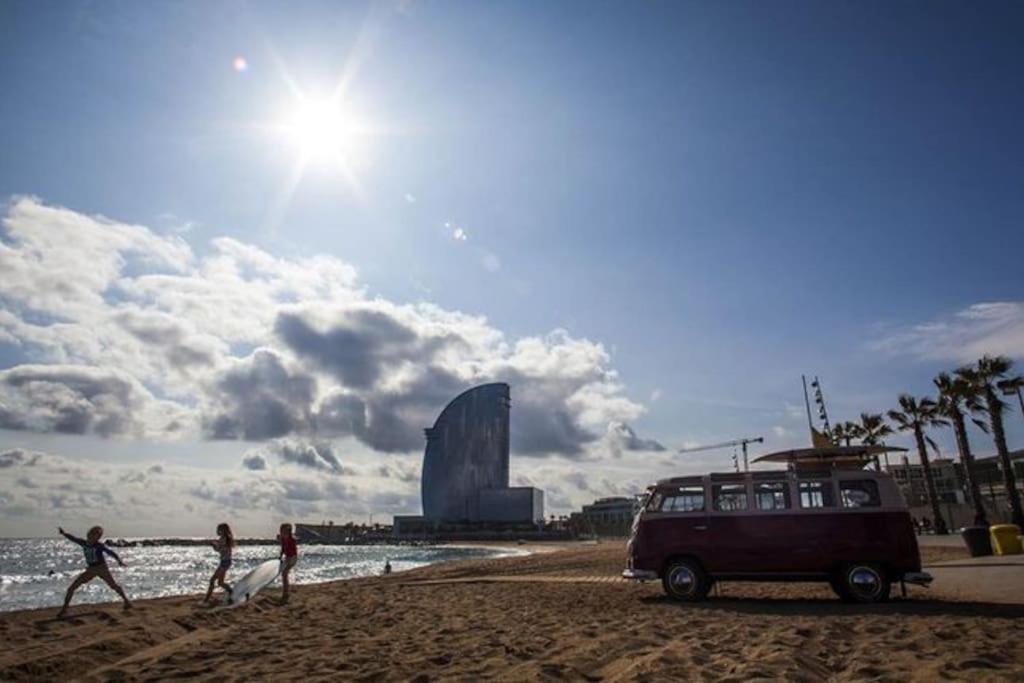 Lovely & Bright Vila Olimpica Beach Apartment Barcelona Exteriér fotografie